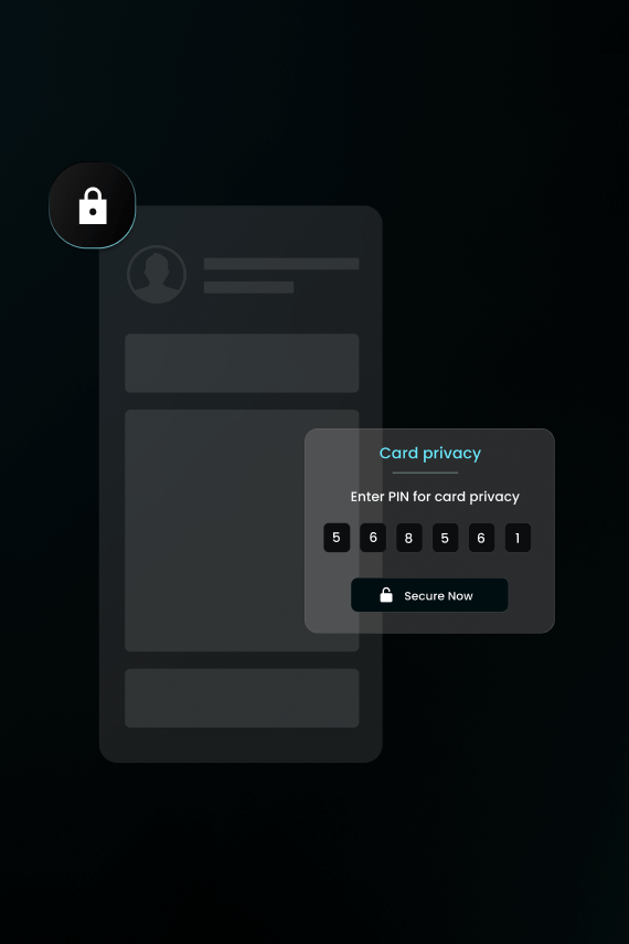 Private Card Sharing
